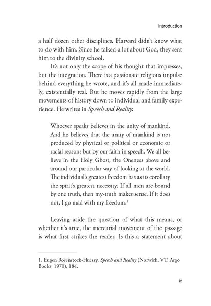 I Respond Though I Shall Be Changed: Essays on the Thought of Eugen Rosenstock-Huessy