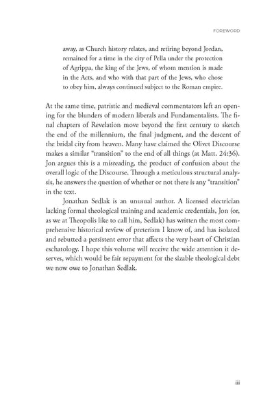 Reading Matthew, Trusting Jesus: Christian Tradition and First-Century Fulfillment within Matthew 24-25