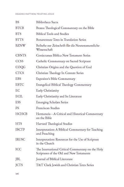 Reading Matthew, Trusting Jesus: Christian Tradition and First-Century Fulfillment within Matthew 24-25
