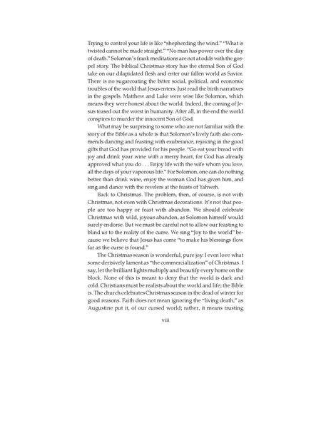 Ecclesiastes Through New Eyes: A Table in the Mist