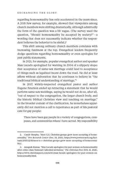 Exchanging the Glory: Idolatry and Homosexuality in Romans 1