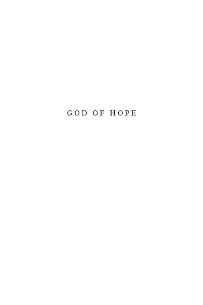 God of Hope