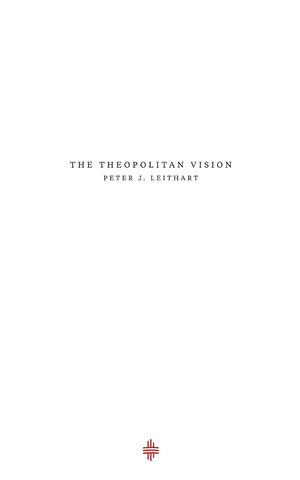 The Theopolitan Vision