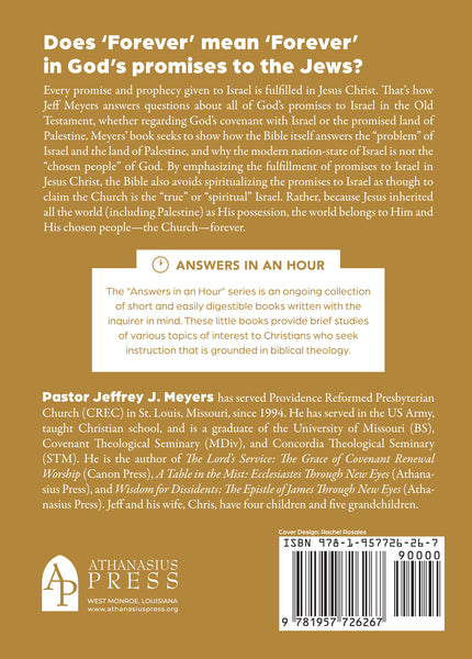 What Did God Promise the Jews? The Problem of Israel, Palestine, and the Church